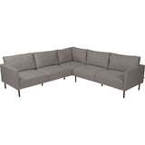 Evita hjørnesofa - sort/kalk Hartman Sofa