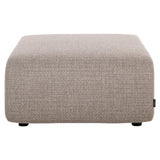 Utendørs puff & fotskammel Dawson greige alpine Richmond Interiors Pall