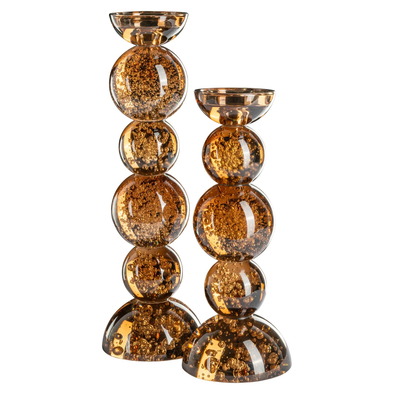 Lysestake Jolita brun stor Richmond Interiors Lysestake