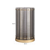 Hurricane light Daylin røyk stor Richmond Interiors Lanterne og lysglass