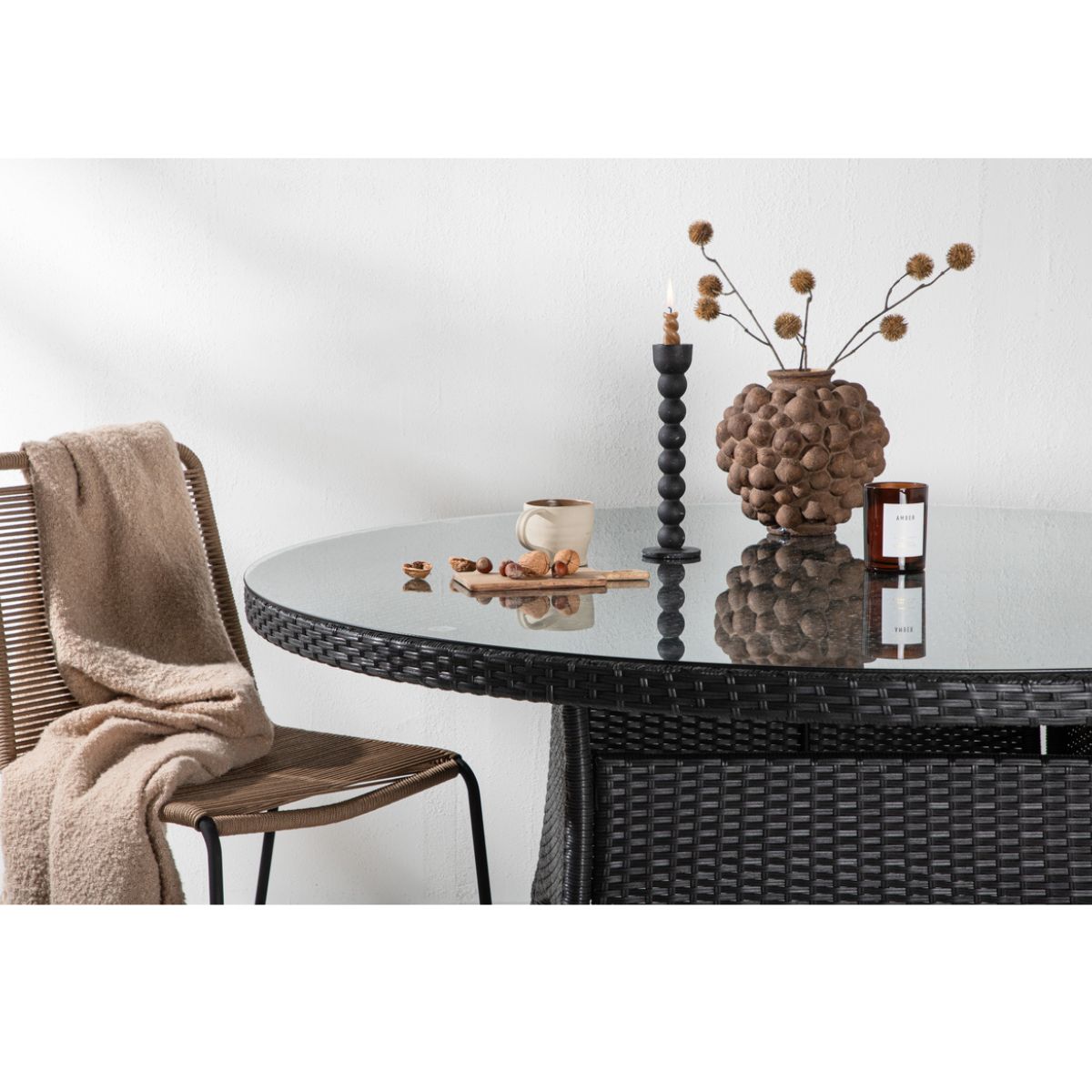 Volta Round Dining Table Venture Design Spisebord