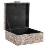 Oppbevaringsboks Chalenny brun stor Richmond Interiors Oppbevaring