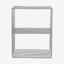 TUO hylle i jern - krom finish Nordal SHELVES
