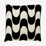 COXA-pussybrett - råhvitt/sort Nordal PILLOWS