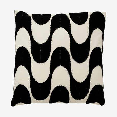 COXA-pussybrett - råhvitt/sort Nordal PILLOWS