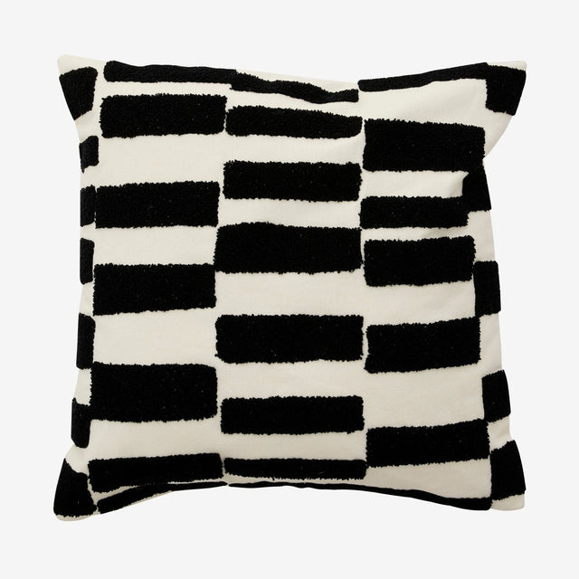FURUD-pussybrett - råhvitt/sort Nordal PILLOWS
