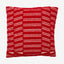 BEID-pussybrett - råhvitt/rødt Nordal PILLOWS