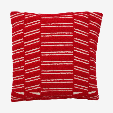 BEID-pussybrett - råhvitt/rødt Nordal PILLOWS