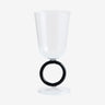 APIUM-vinsglas - klart/sort Nordal GLASS/JUGS