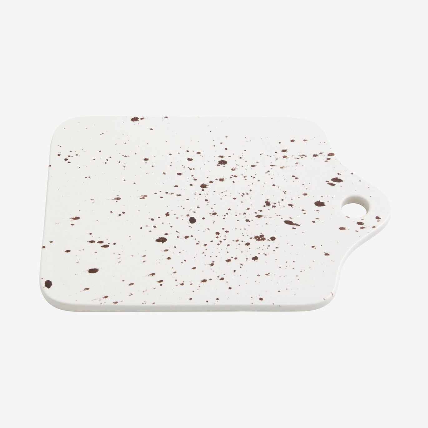RIA serveringsplate med splash - råhvit Nordal TABLEWARE