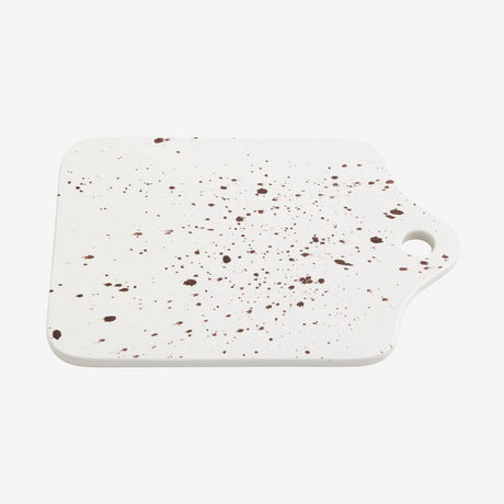RIA serveringsplate med splash - råhvit Nordal TABLEWARE