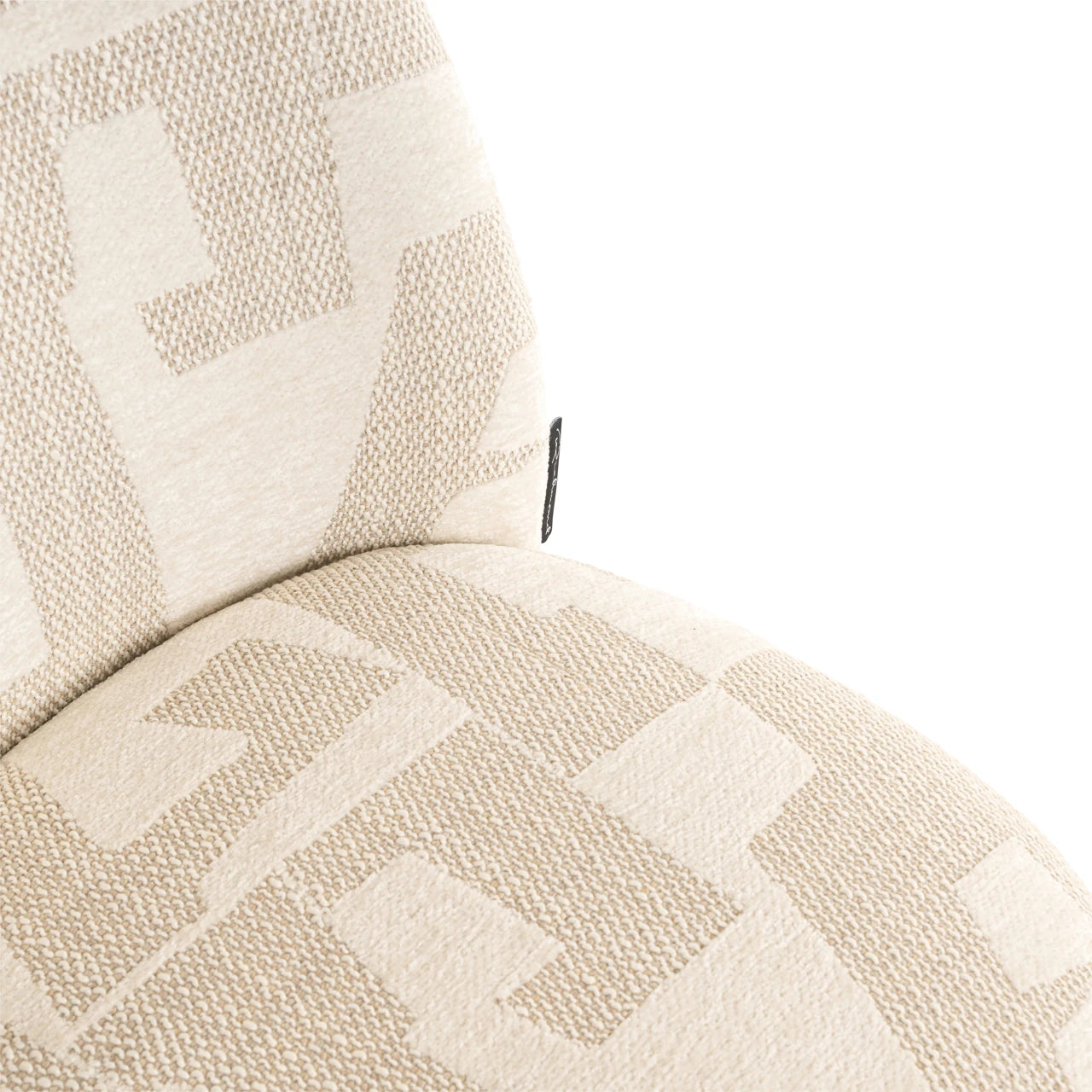 Spisestol Lana beige graffic sett med 2 Richmond Interiors Spisestol