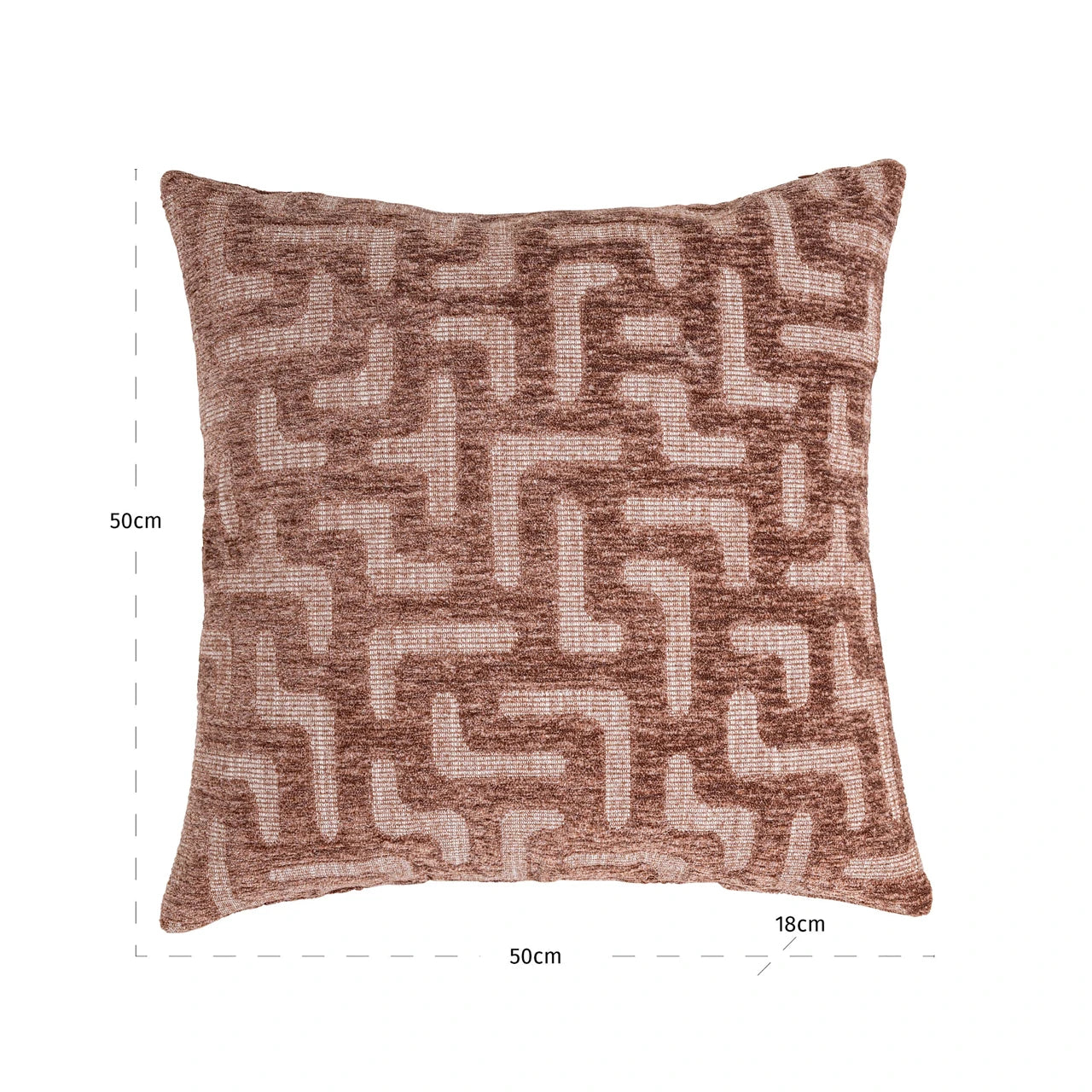 Cushion Lexa blush labyrint Richmond Interiors Pute