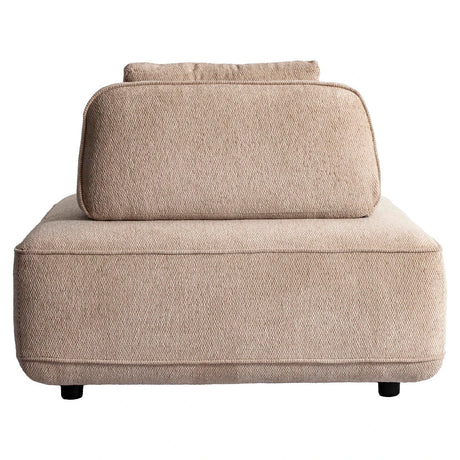Sofa Tudor natural boldvevd 1-seter bevegelig ryggstøtte Richmond Interiors Sofa
