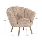 Lounge chair Charly nydelig beige barn Richmond Interiors Lenestol