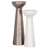 Candle holder Juana beige large Richmond Interiors Lysestake
