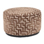 Pouffe & Footstool Adele brun chunky Richmond Interiors Pall