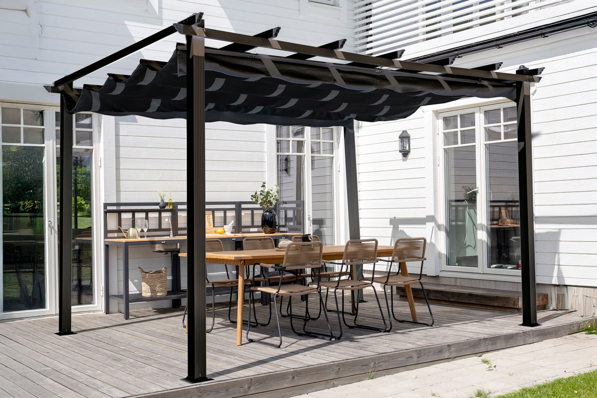 Lazio Pergola aluminimum Venture Design Parasoll