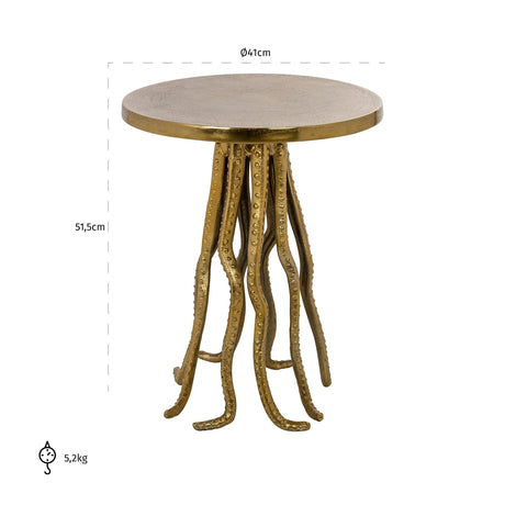 Endebord Macey gull Richmond Interiors Sidebord