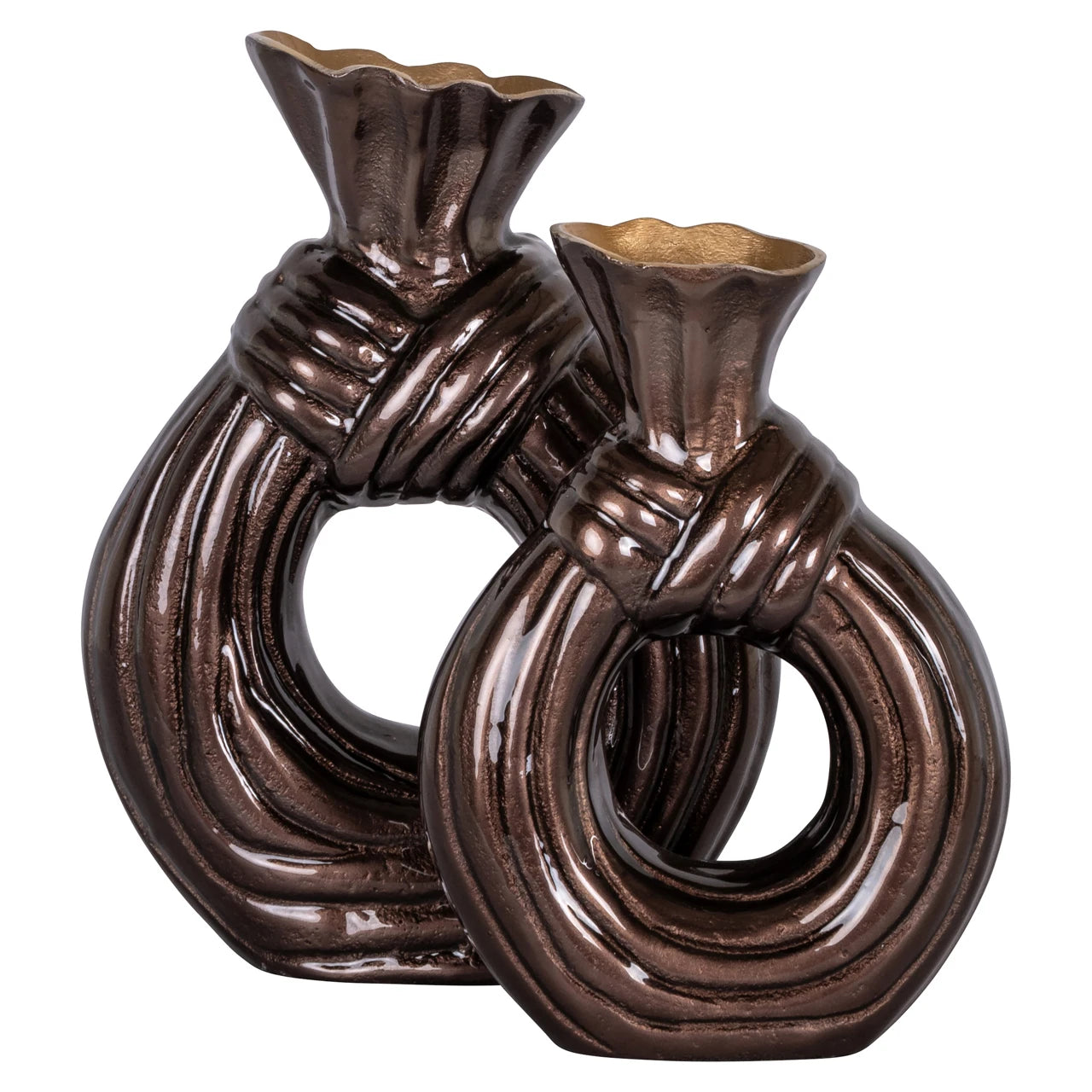 Vase Suen mørk brun stor Richmond Interiors Vase