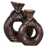 Vase Suen mørk brun stor Richmond Interiors Vase