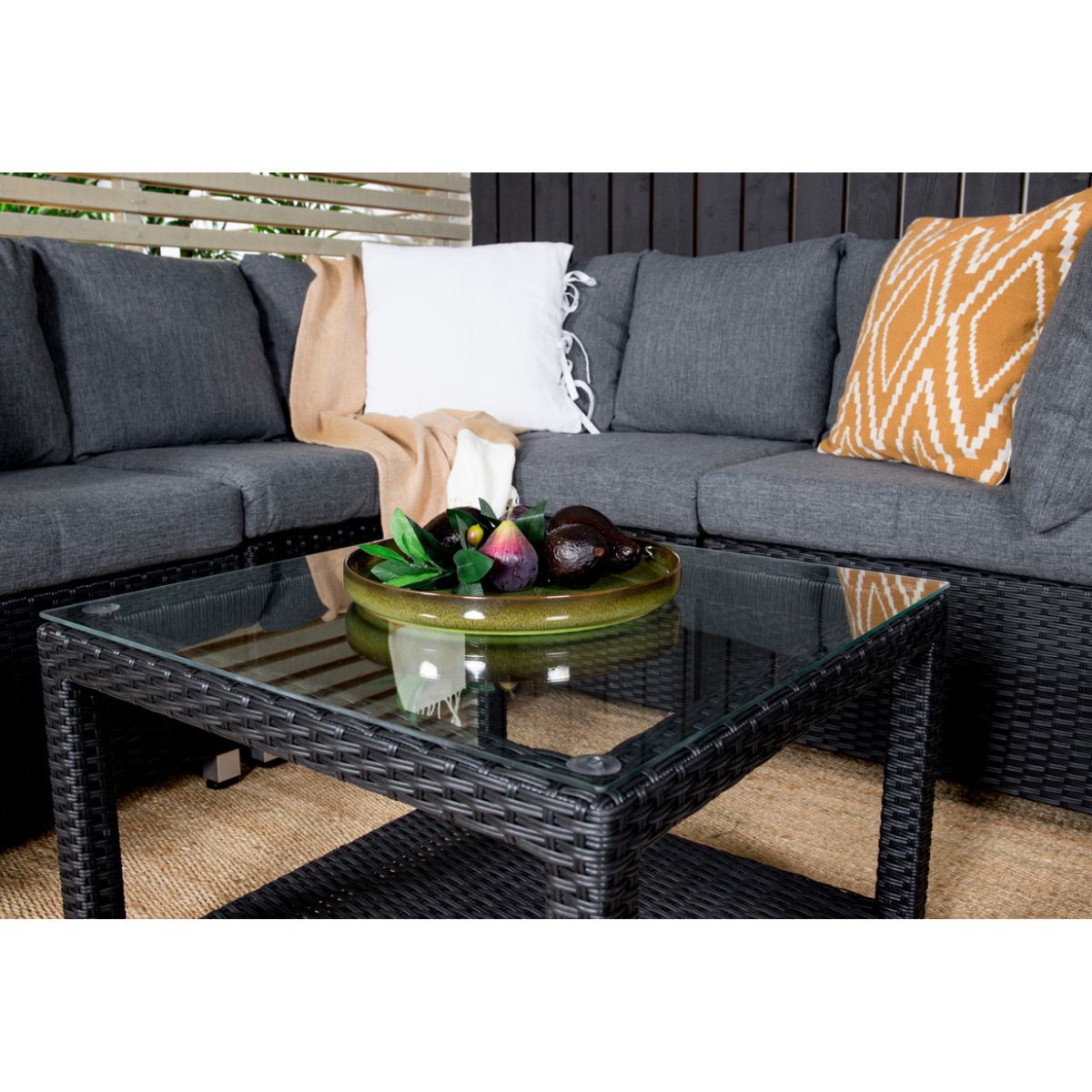 Vamos Corner Sofa Set Venture Design Loungegruppe
