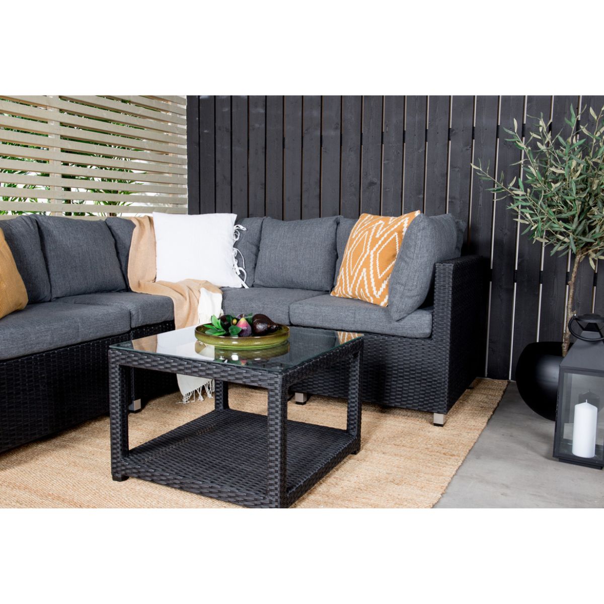 Vamos Corner Sofa Set Venture Design Loungegruppe