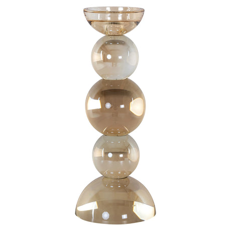 lysestake Emie brun liten Richmond Interiors Lysestake