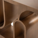 Konsoll Alexander Jones børstet gull Lugano Richmond Interiors Konsollbord