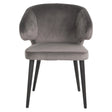 Spisestol Indigo stein fløyel Richmond Interiors Spisestol