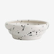 RIA skål med splash - rå hvit Nordal TABLEWARE
