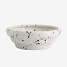 RIA skål med splash - rå hvit Nordal TABLEWARE