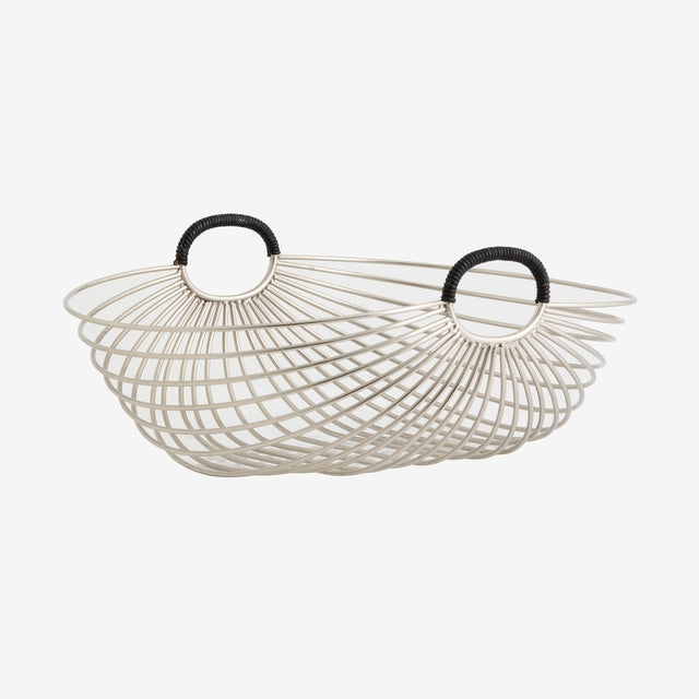 JAIPUR trådkurv med håndtak - kromfinish Nordal KITCHEN AC