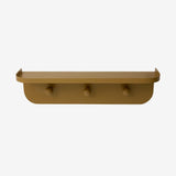 TURDA hylle med knaker - grønt Nordal SHELVES