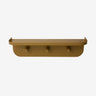 TURDA hylle med knaker - grønt Nordal SHELVES
