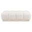 Pouffe & fotskammel Noah beige blokkvev Richmond Interiors Pall
