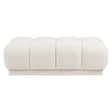 Pouffe & fotskammel Noah beige blokkvev Richmond Interiors Pall