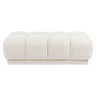 Pouffe & fotskammel Noah beige blokkvev Richmond Interiors Pall