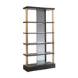 Utstillingsskap Alexander Jones kullfarget Rigley Richmond Interiors Vitrineskap