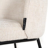 Spisestol Elvi niagara beige flammehemmende sett med 2 Richmond Interiors Spisestol