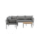 Penh Corner Sofa Set Venture Design Loungegruppe