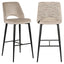 Barstol Tabitha trendy natur flammehemmende Richmond Interiors Barstol