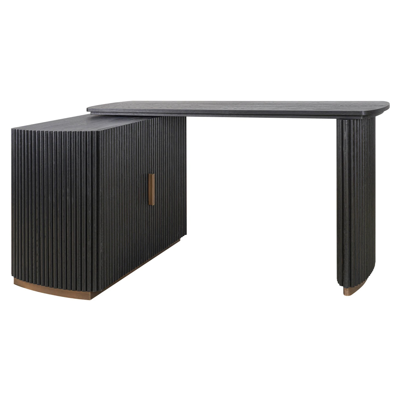 Skrivebord Cambon mørk kaffe Richmond Interiors Skrivebord