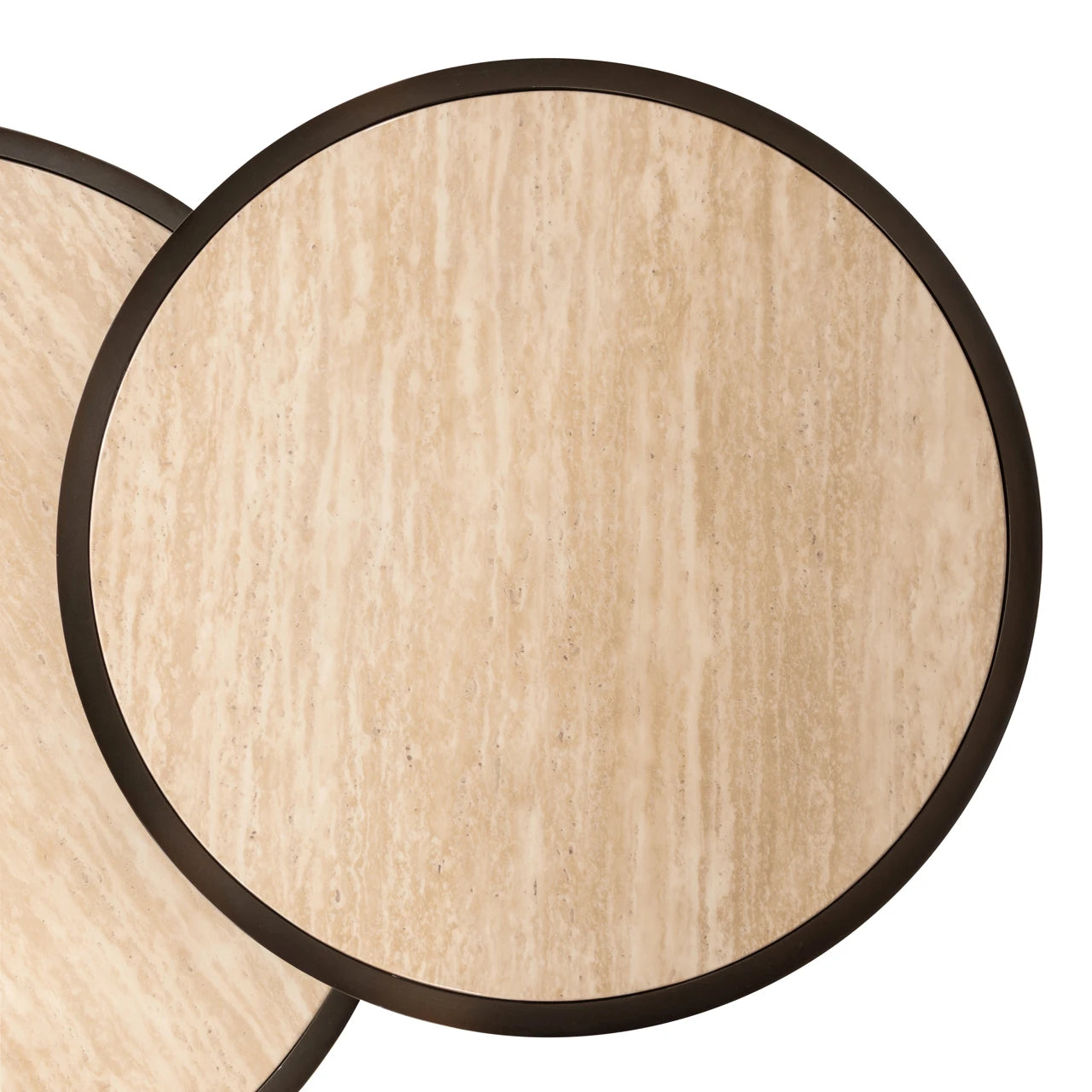 Salongbord Ronson beige sett med 2 Richmond Interiors Sofabord