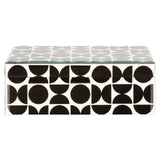 Oppbevaringsboks Vivian svart stor Richmond Interiors Oppbevaring