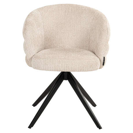 Spisestol Serenity niagara beige svingbar brannhemmende Richmond Interiors Spisestol