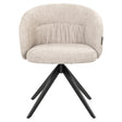 Spisestol Olivia natural miami swivel Richmond Interiors Spisestol