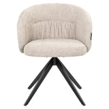 Spisestol Olivia natural miami swivel Richmond Interiors Spisestol