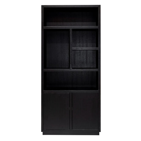Utstillingsskap Oakura svart Richmond Interiors Vitrineskap