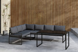 Zingaro Corner Sofa Set Venture Design Loungegruppe